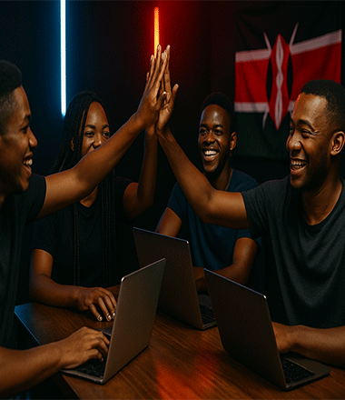 Esports teamwork and event energy